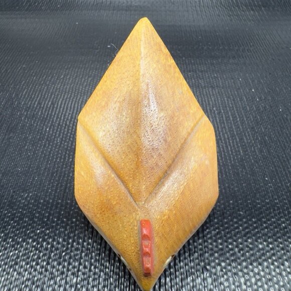 Hand Carved Wooden Chicken Hen Figurine Folk Art Figure Carved Decorative Hen - Picture 13 of 14